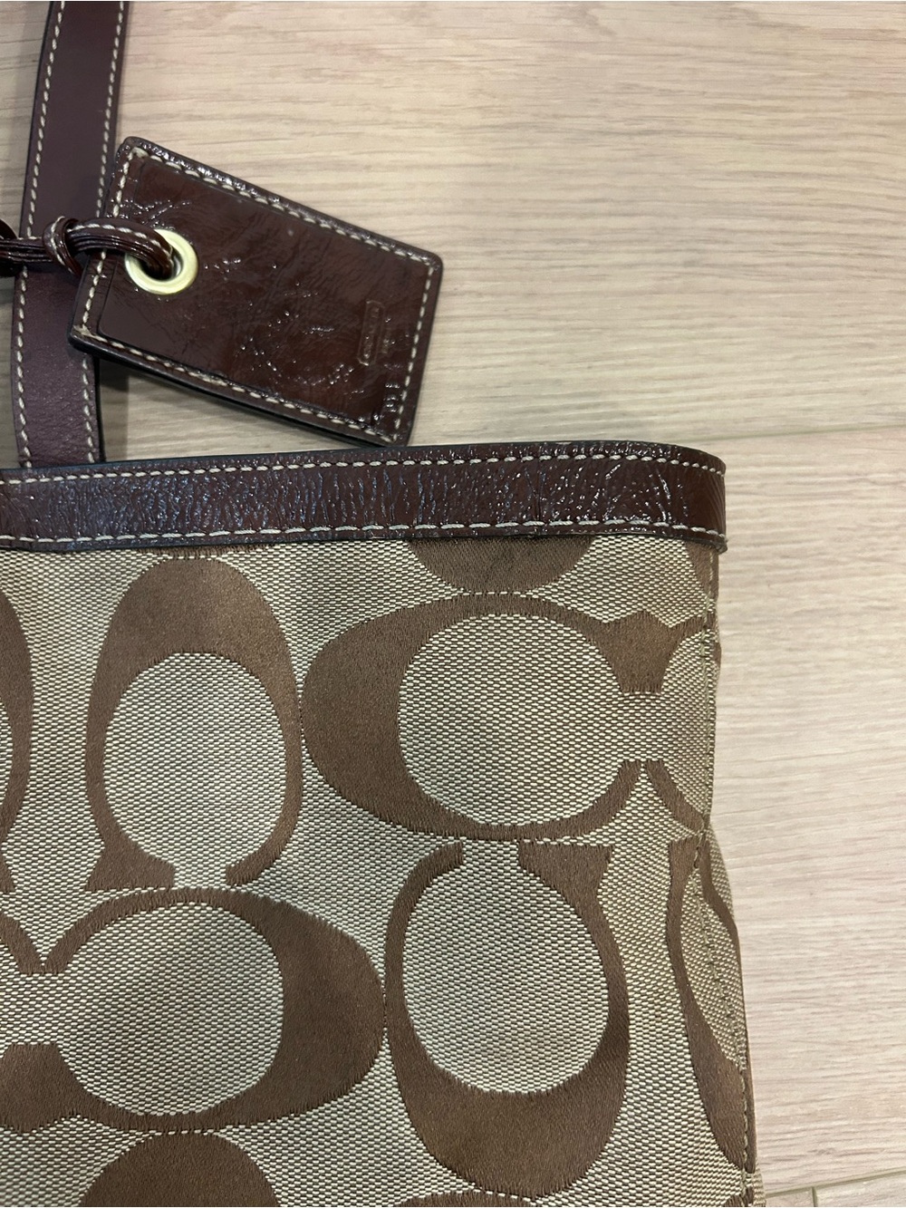 Coach Brown Leather Luxury Bag ๐๐ค - Picture 2 of 9